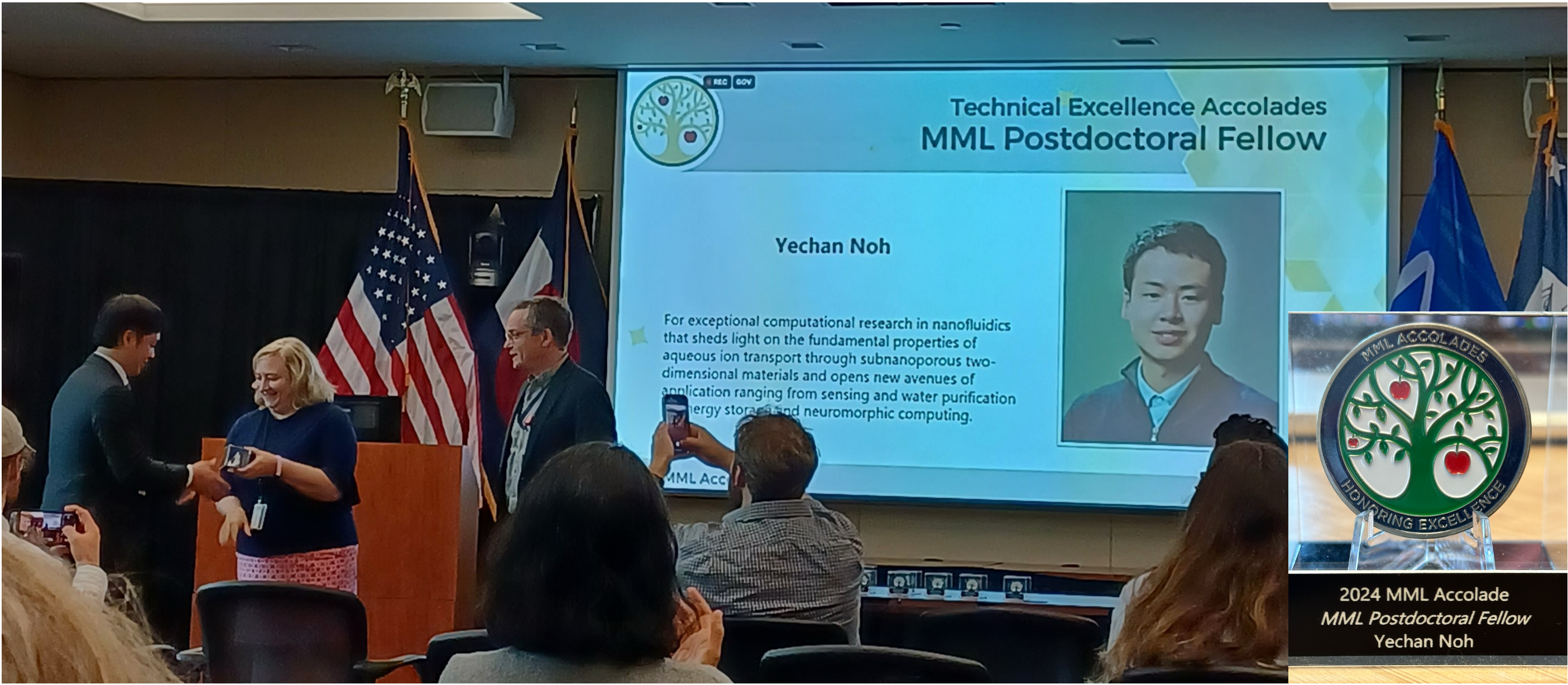 MML Postdoctoral Accolade